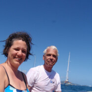 Sophie et Vincent à la mer
